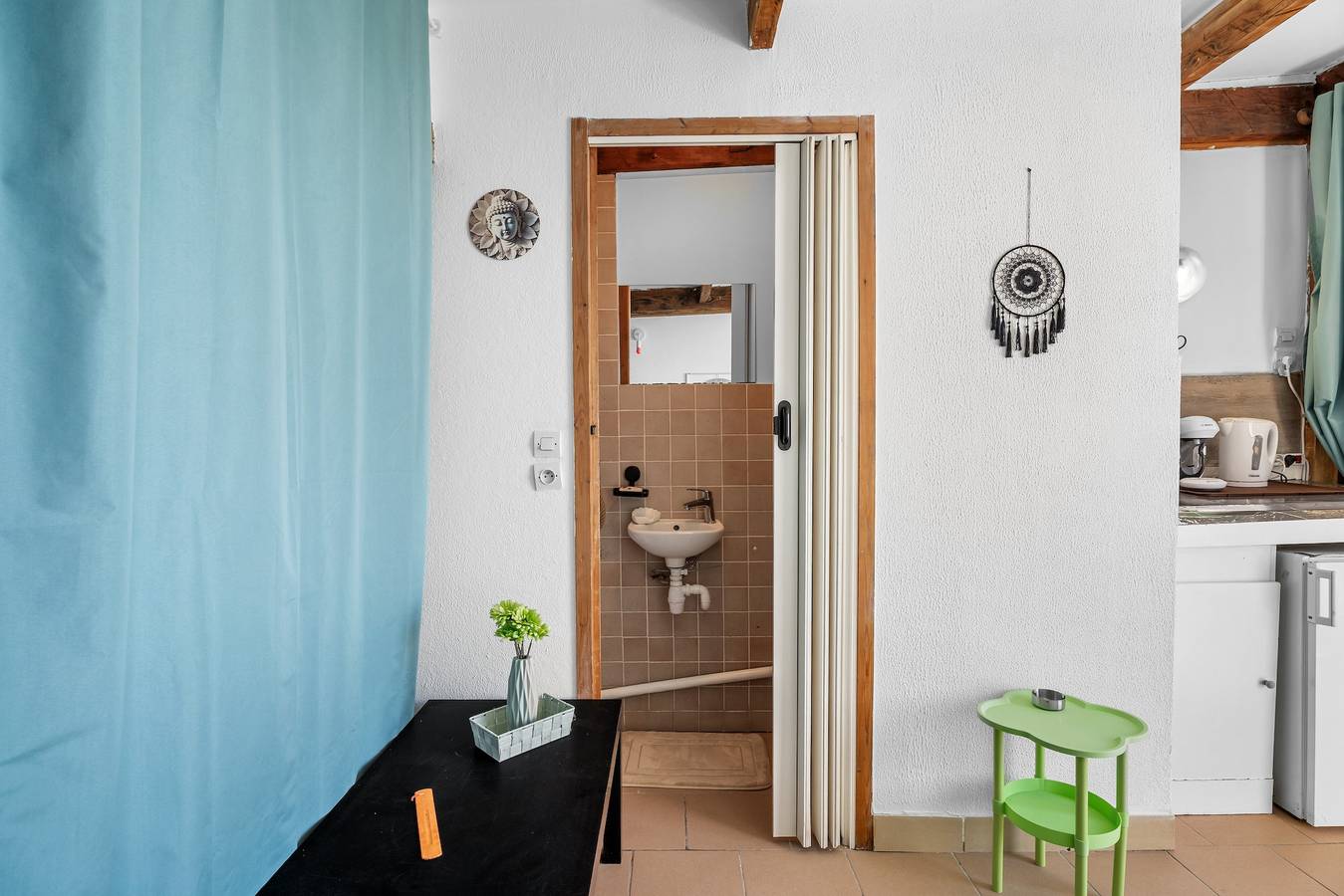 Studio „Jeux de boules 3“ mit Meerblick in Parc national Port-Cros