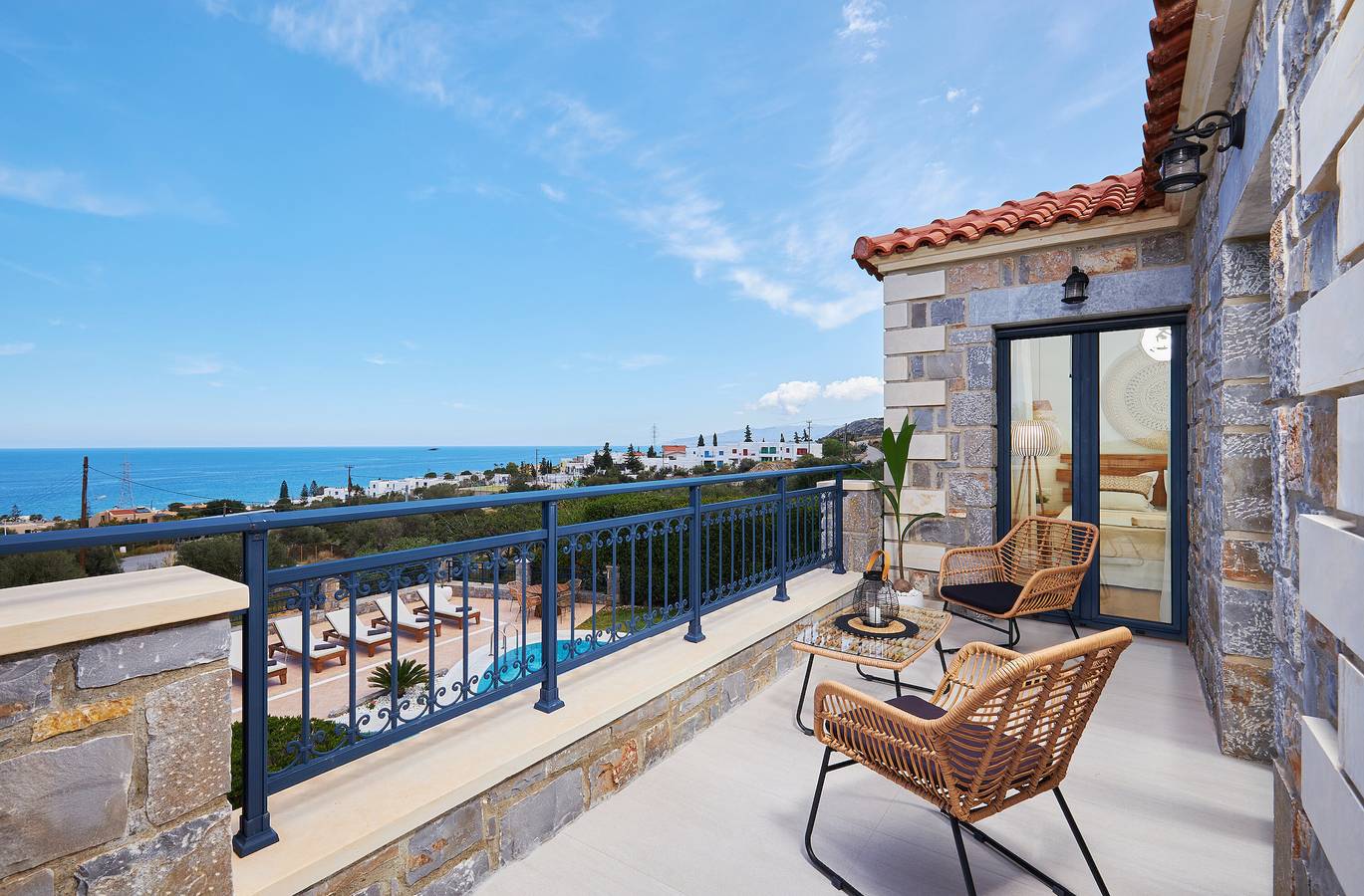 Villa 'Erato  By Myseasight' with Sea View, Wi-Fi and Air Conditioning in Iraklio-Heraklio region