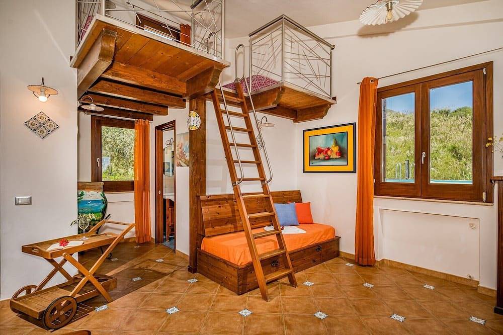 Villa Anna mit Meerblick auf das Zingaro-Reservat in Scopello, Castellammare del Golfo