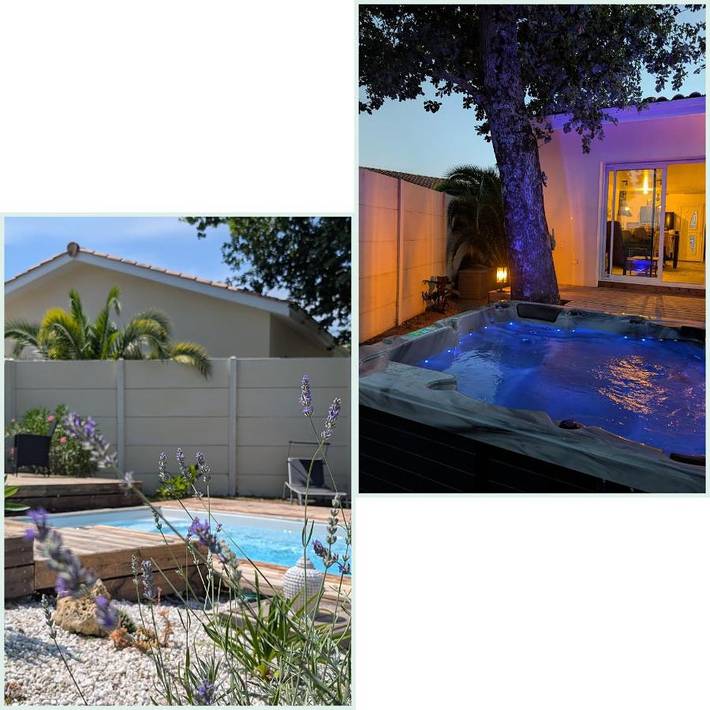 Location de vacances pour 4 personnes, avec jardin et jacuzzi à Cussac-Fort-Médoc - 3