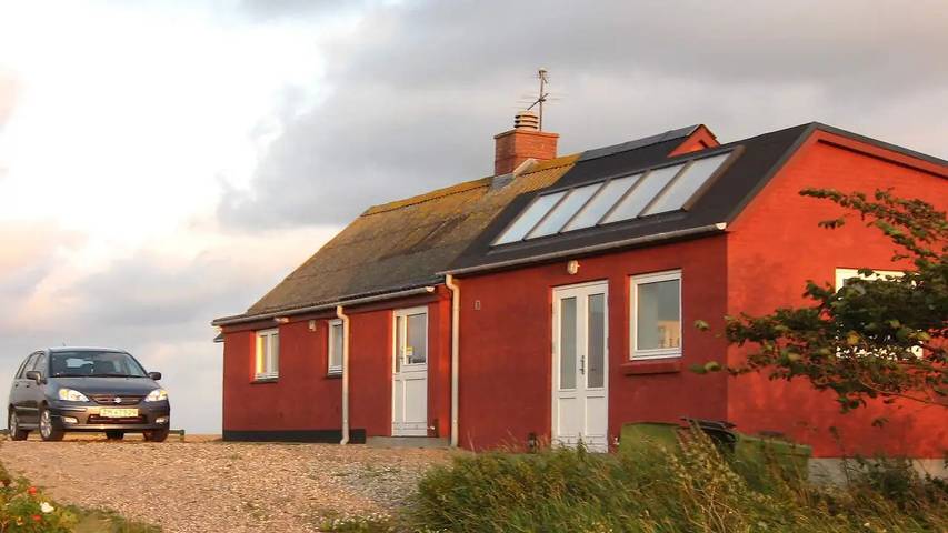 Ferieudlejning for 5 personer, med terrasse i Lemvig