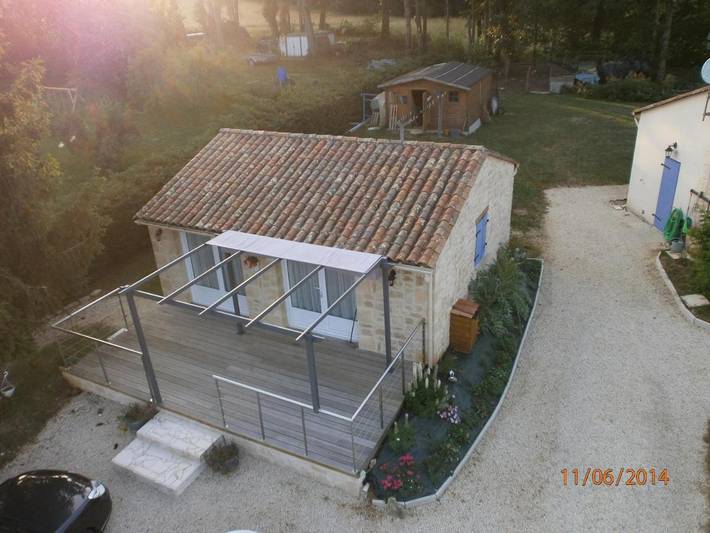 Location de vacances pour 3 personnes, avec jardin et piscine à Siorac-en-Périgord - 4