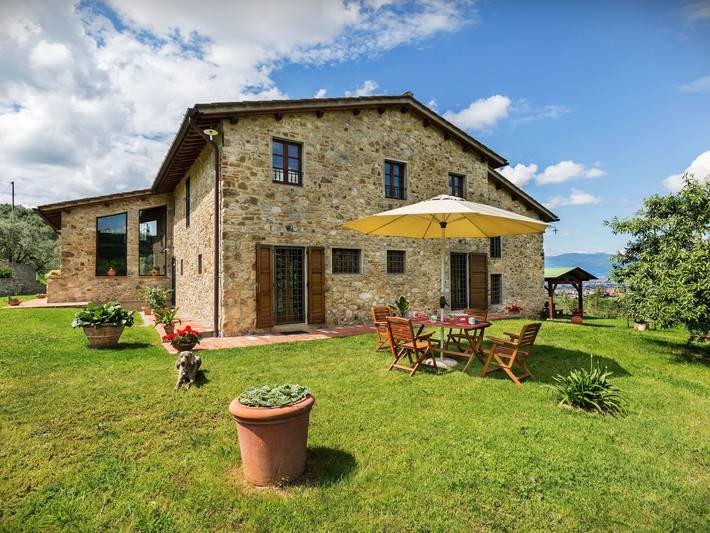 Ferienwohnung für 7 Personen, mit Garten und Pool