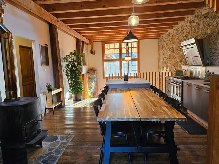 Maison de vacances pour 12 personnes, avec Balcon et Terrasse ainsi que Jardin et Vue