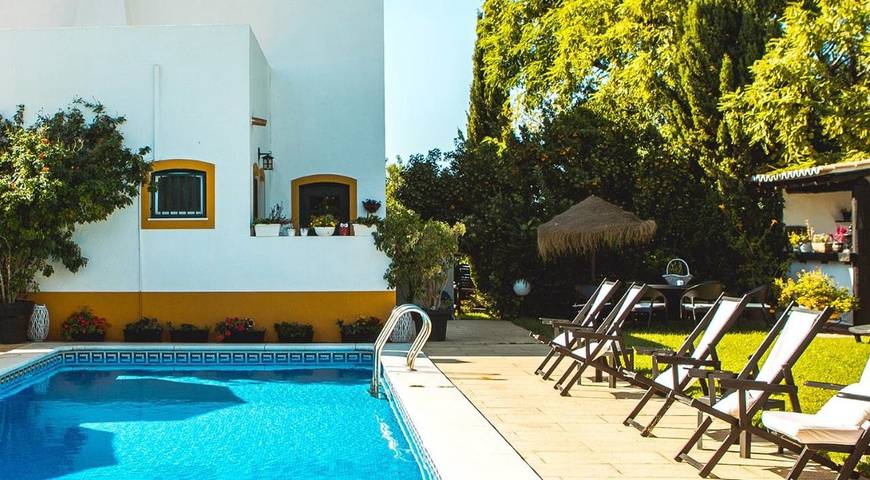 Maison de campagne pour 2 personnes, avec vue ainsi que piscine et jardin à Manta Rota - 3