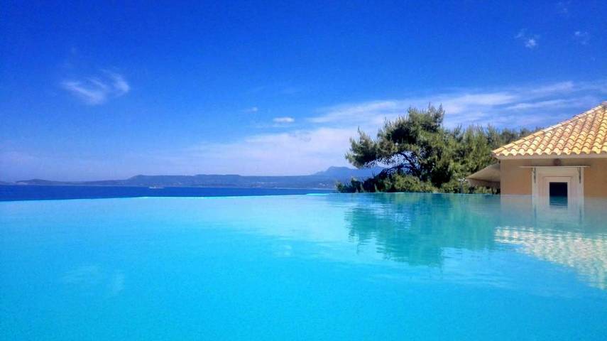 Ferienwohnung für 2 Personen, mit Pool und Ausblick sowie Garten, mit Haustier - 1