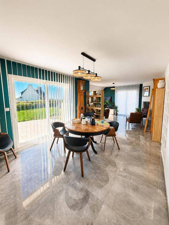 Marypratjoulou Chambres d'hôtes- salle de bain privative- spacieux calme- Gr34- Front de mer- Petit déjeuner compris in Porspoder, Région de Brest