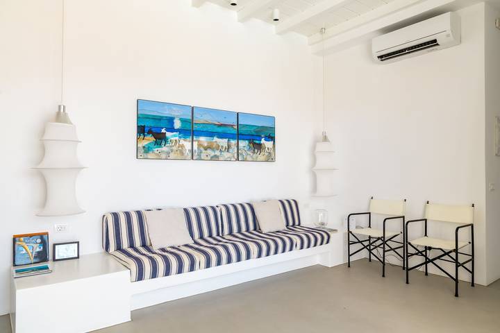 Villa pour 8 personnes, avec jardin dans Milos - 3