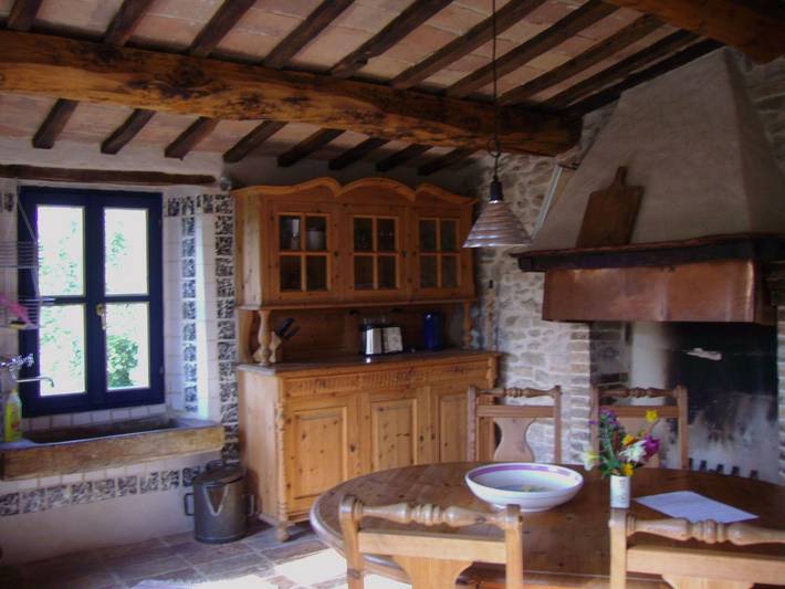 Maison de vacances pour 8 personnes avec terrasse in Piandimeleto, Pesaro-Urbino