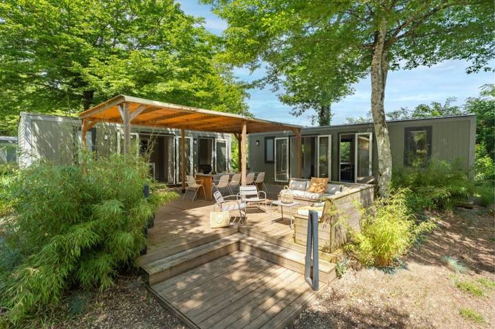 Camping pour 10 personnes, avec jardin ainsi que terrasse et piscine, animaux acceptés dans le Loir-et-Cher - 2