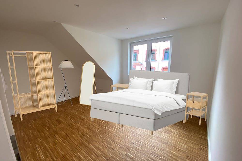 Appartement entier, Neues, Trendy Dachgeschoss Apartment Nähe Stadtzentrum, Messe, Uni in Hannover Nord, Hanovre