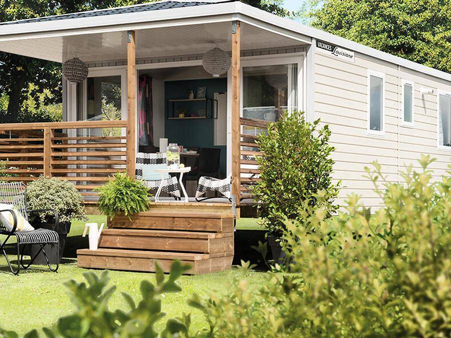 Camping Le Panoramic - Mobilheim 5 personen - Mediterranea - Tv - Bbq in Binic, Côte de Goëlo