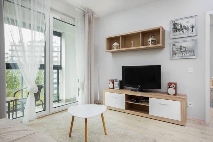 Ferienwohnung für 4 Personen, mit Terrasse in Warschau - 2