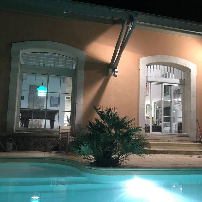 Location de vacances pour 6 personnes, avec piscine ainsi que jardin et vue, adapté aux familles à Pomas - 4
