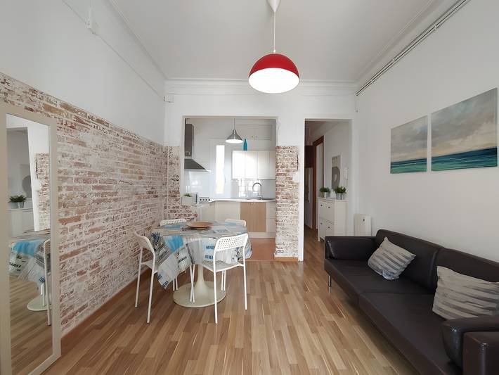 Appartement de vacances pour 3 personnes, avec balcon à Barcelone