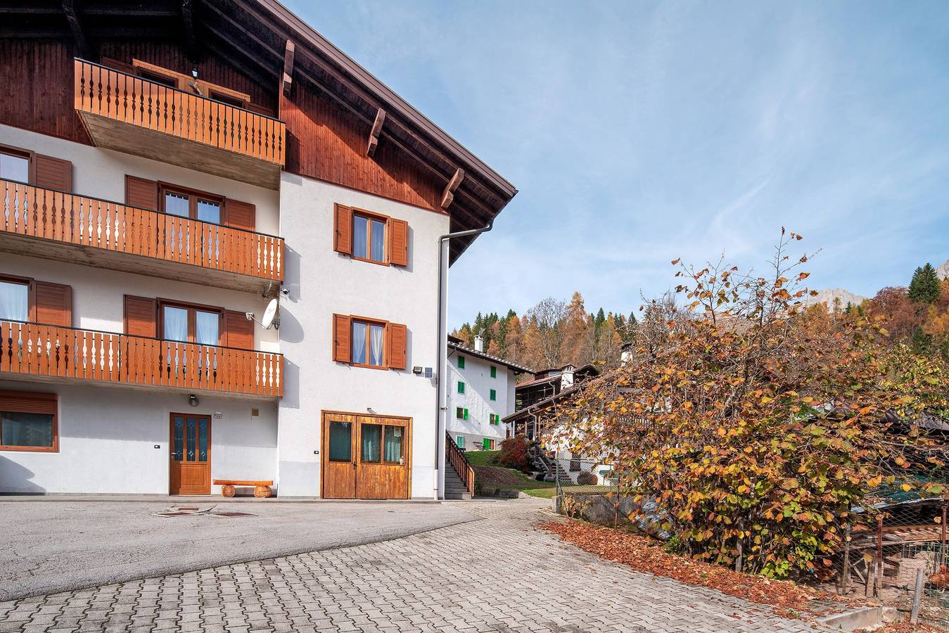 Appartamento intero, Appartamento 'Campido' con vista sulle montagne, giardino in comune e balcone in Falcade, Dolomiti Superski