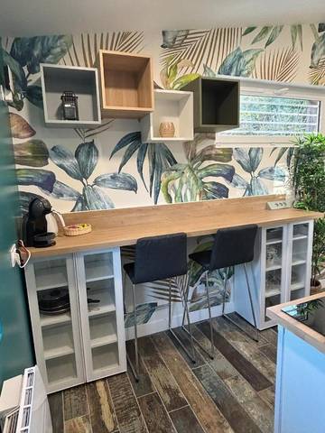 Gîte pour 2 personnes, avec jacuzzi et terrasse ainsi que jardin et piscine à Grand-Champ