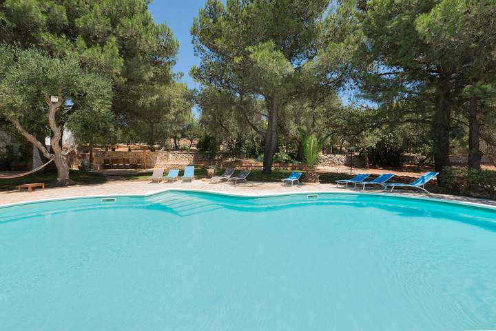 Trullo für 11 Personen, mit Garten und Terrasse sowie Pool in Italien - 2