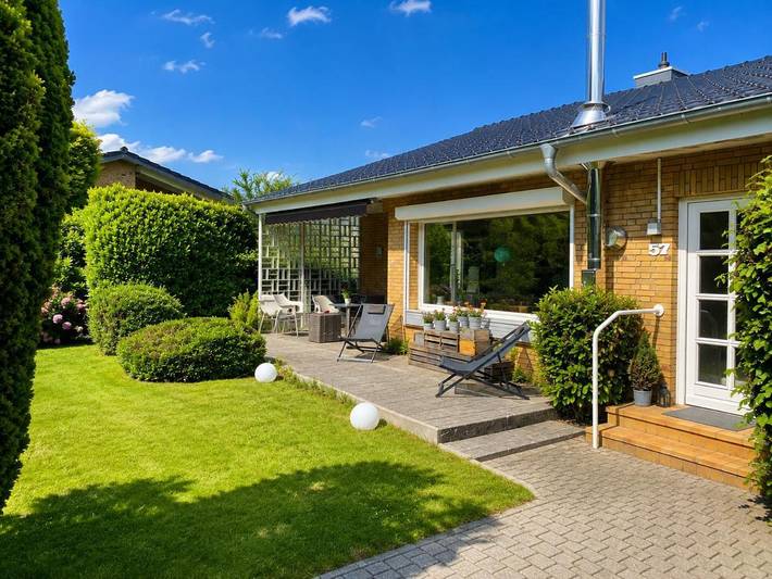 Ferienhaus für 12 Personen, mit Terrasse und Garten sowie Ausblick