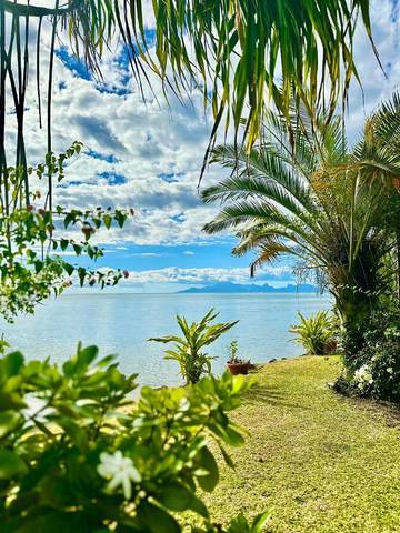 Gîte pour 2 personnes, avec balcon ainsi que jardin et vue dans Paea