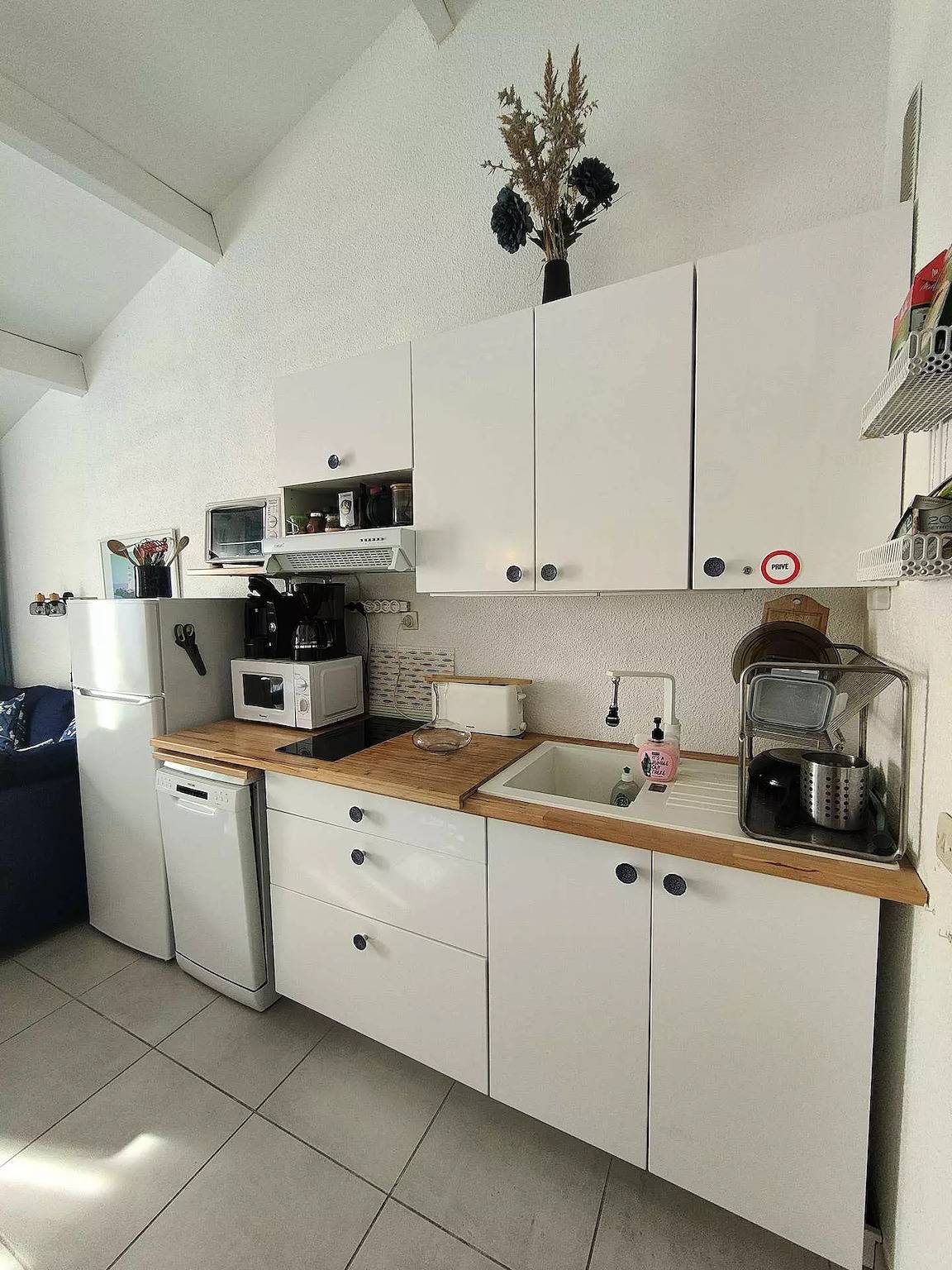 Entire apartment, Apartment 2 rooms + mezzanine on the 2nd floor in Le Barcares - Cap Coudalere in Le Barcarès, Mediterranean Coast (France)