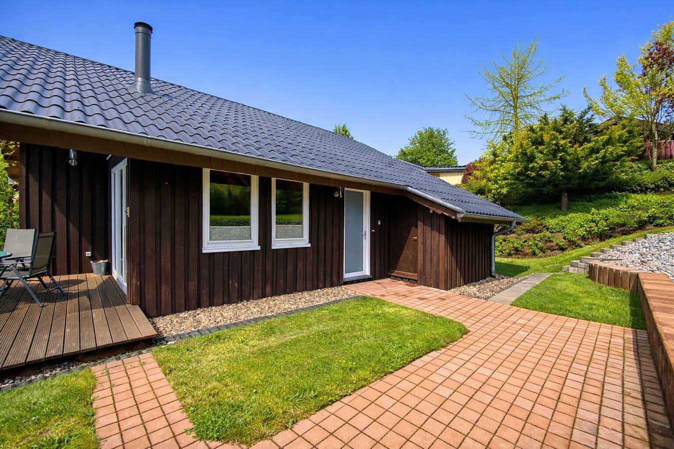 Ferienhaus Sonnenhügel im Extertal-Ferienpark - Sauna Wald Wandern Weserbergland Teutoburger Wald in Extertal, Kreis Lippe