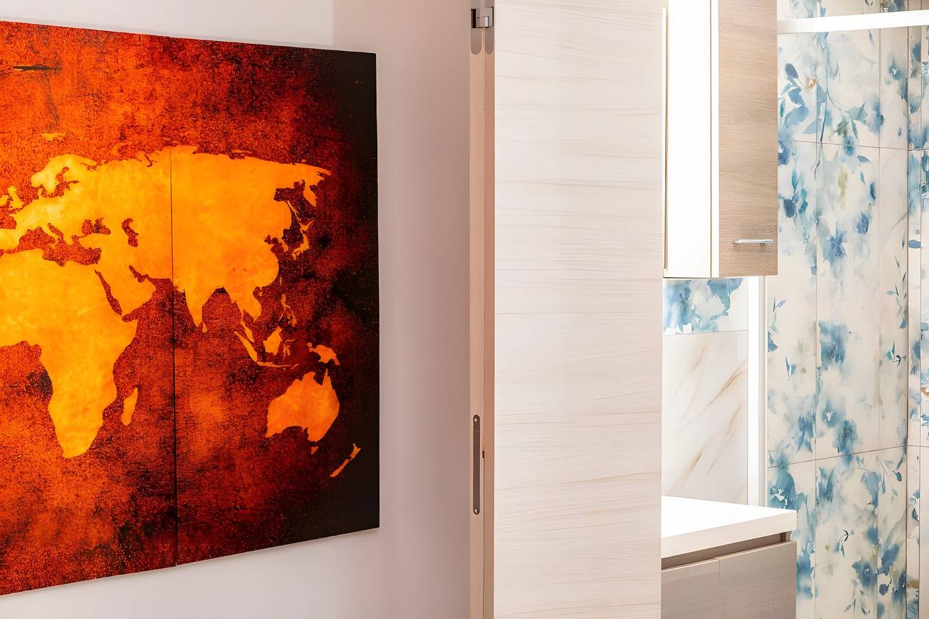 Kamer 'Il Mappamondo - Ensuite' met Wifi en airconditioning, foto 10