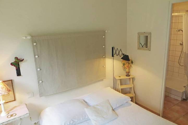 Location de vacances pour 4 personnes, avec piscine ainsi que balcon et jardin à Saint-Branchs - 4