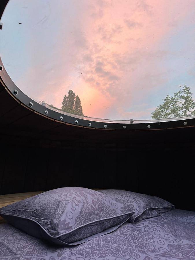 Tente pour 2 personnes, avec jardin et vue, animaux acceptés en Gironde - 2