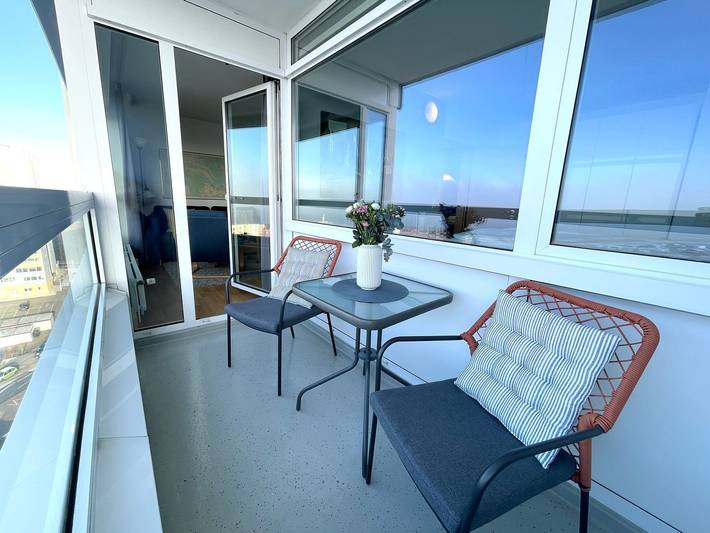 Ferienwohnung für 2 Personen, mit Balkon und Sauna in Sahlenburg - 4