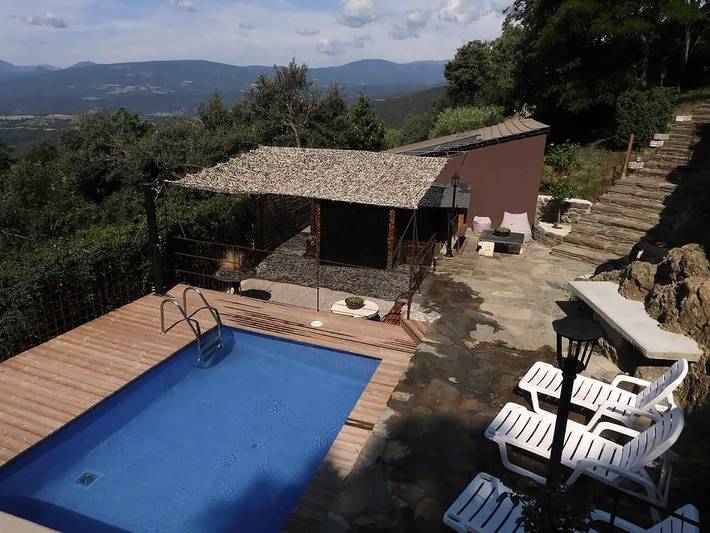 Casa rural para 2 personas, con jardín además de terraza y piscina en Provincia de Lleida - 2