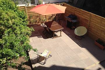 Location de vacances pour 12 personnes, avec terrasse à Pont-l'Abbé