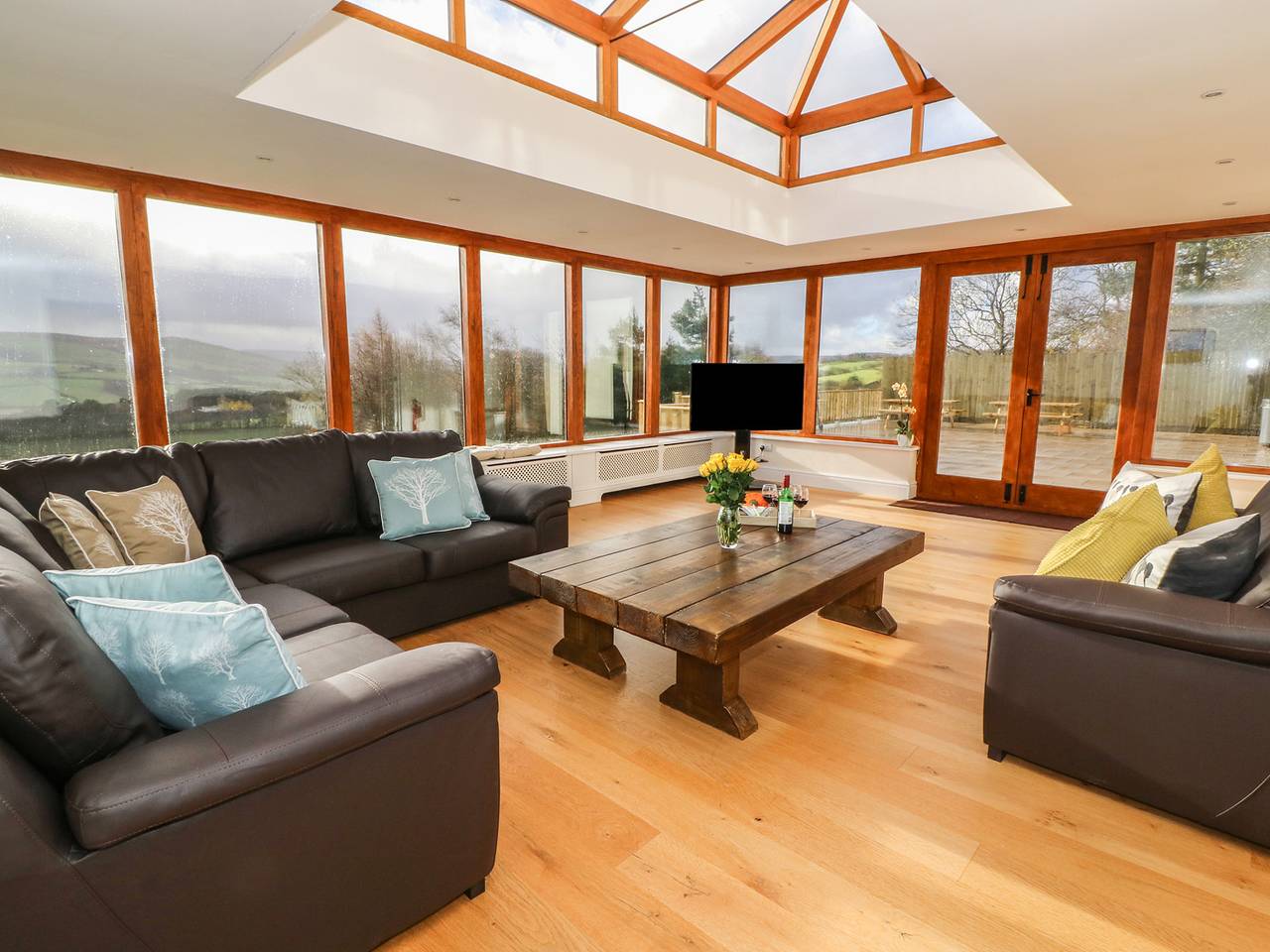 Oakwood House in Powys