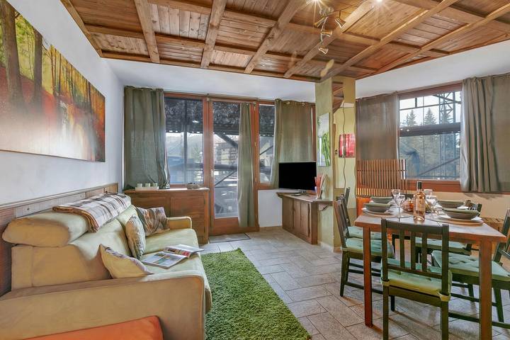 Vakantieappartement voor 4 personen, met balkon in Sauze d'Oulx