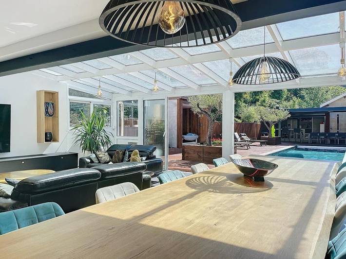 Location de vacances pour 12 personnes, avec piscine ainsi que terrasse et vue à Cambes - 4