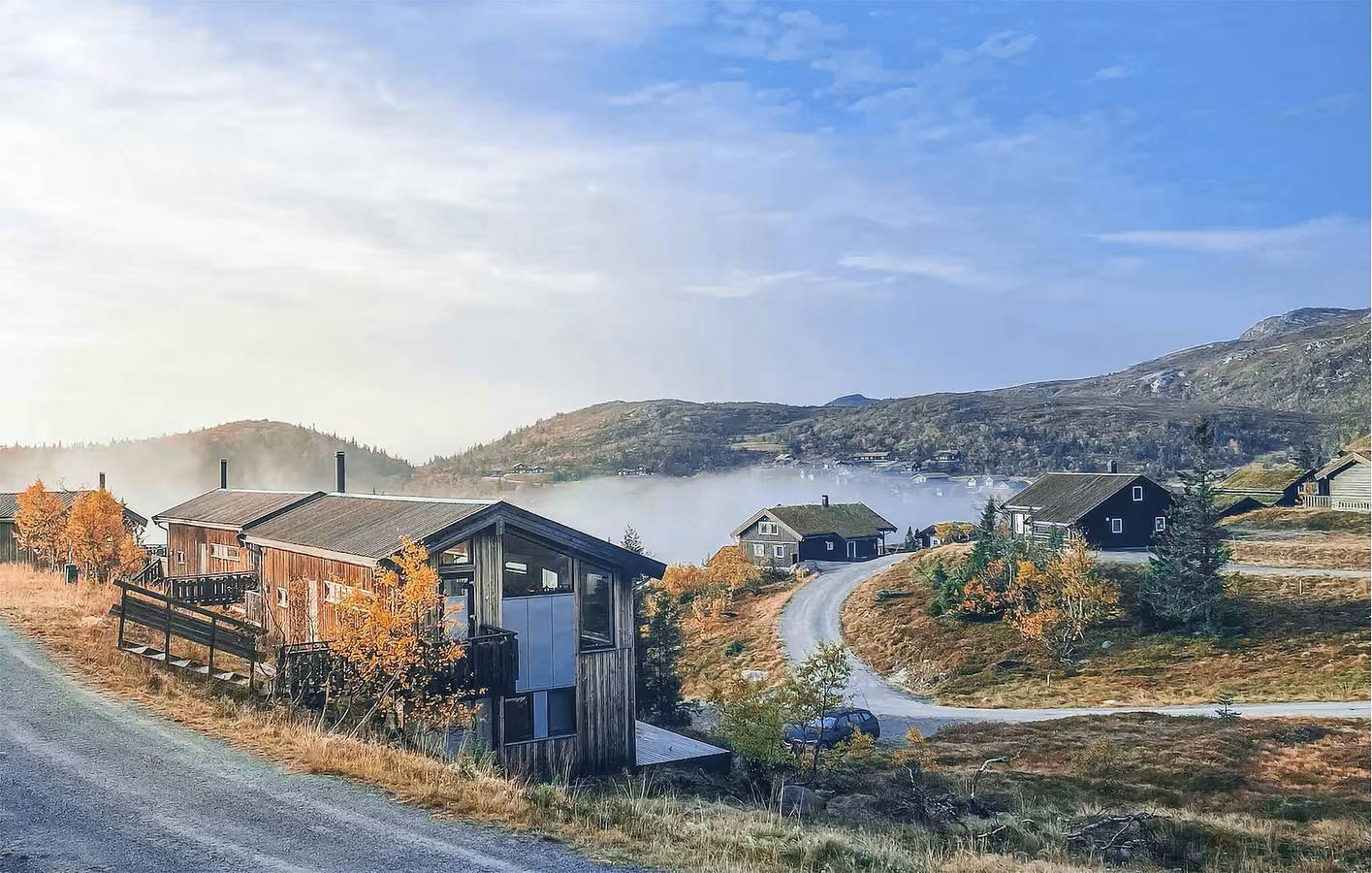 Ferienhaus für 7 Personen mit Sauna in Rollag