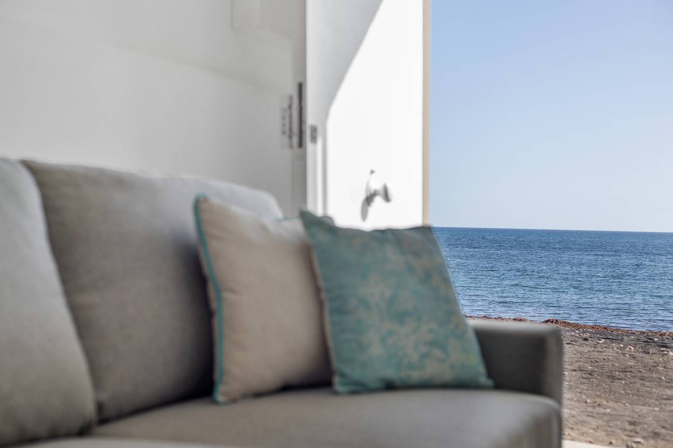 Geheel appartement, Vakantieappartement 'La Casita De La Playa' met Zeezicht, Wi-Fi en Airconditioning in Puerto Lajas, Puerto del Rosario