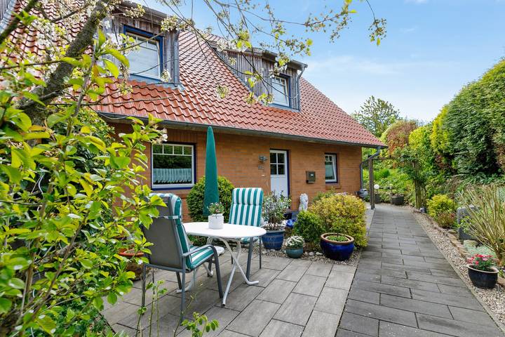 Ferienhaus für 2 Personen, mit Garten in Langballig