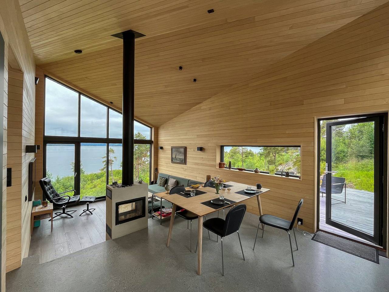 Arkitekttegnet hytte med utsikt i Molde in Molde , Nordlige Fjord-Norge