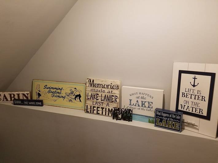 Vacation rental for 10 people, with yard in Lake Lanier