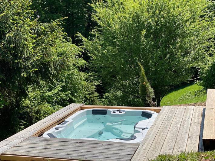 Ferienhaus für 4 Personen, mit Balkon und Whirlpool sowie Terrasse und Garten in Wien - 4