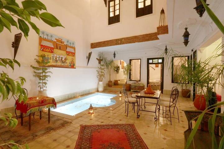 Maison d’hôte pour 2 personnes, avec terrasse et piscine à Marrakech - 4
