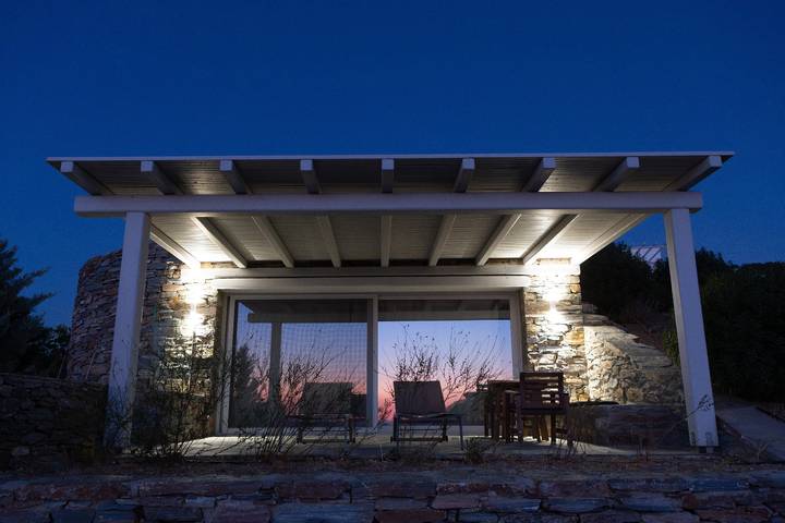 Villa pour 4 personnes, avec terrasse dans Kea