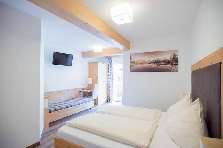 Doppelzimmer mit Dusche, Wc - Hotel Ennskraxblick in Kleinarl, Ski Amadé