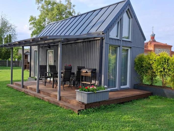 Location de vacances pour 4 personnes, avec jacuzzi ainsi que terrasse et jardin dans Kolka - 2