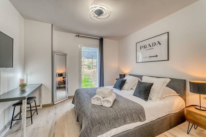 Ganze Wohnung, Le Green - Gartenapartment am Annecy-See in Sévrier, Parc naturel régional du Massif des Bauges