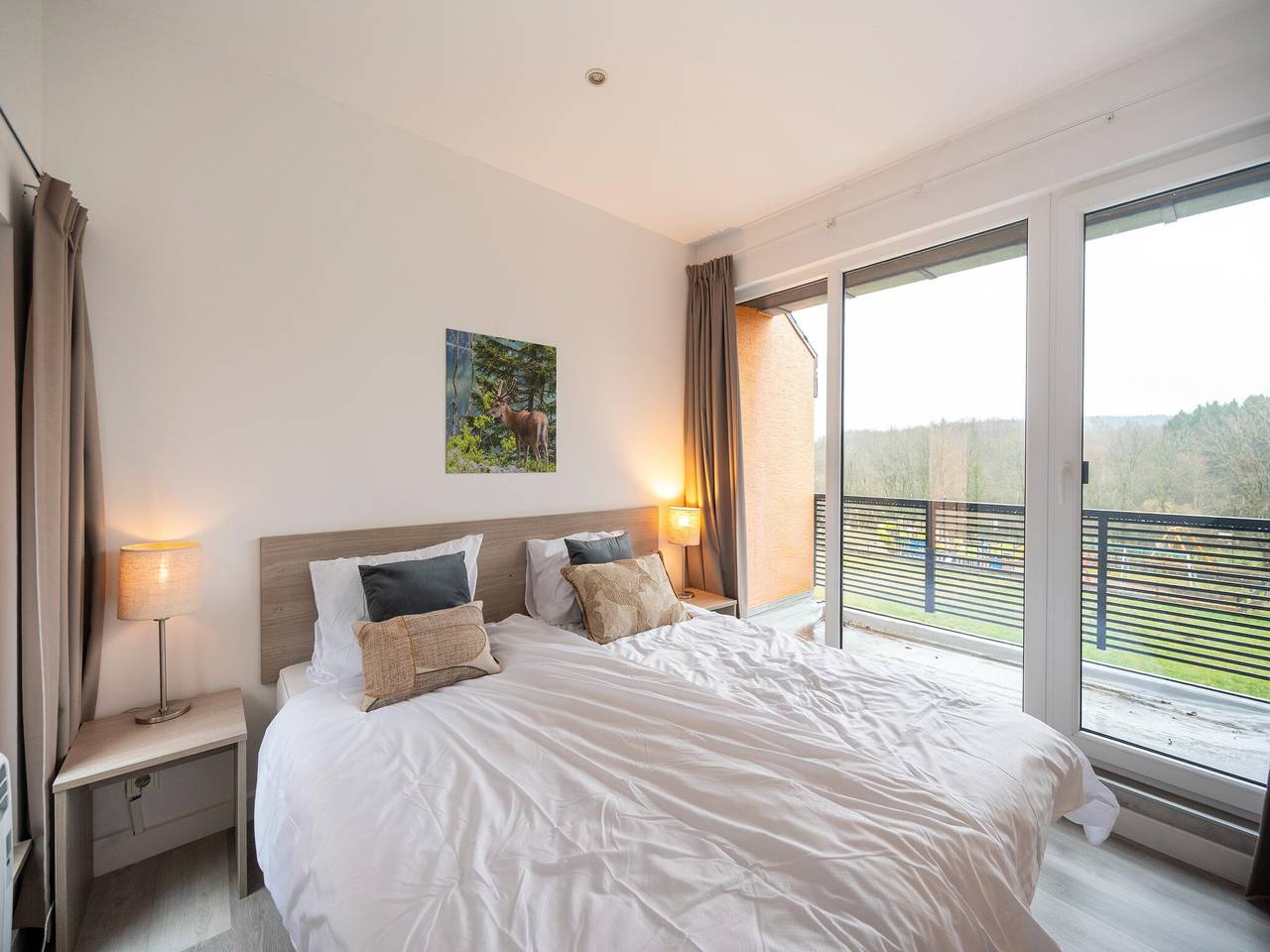 Geheel appartement, Studioappartement in het bos met gedeelde sauna in Oberhambach, Nahe (Palts)