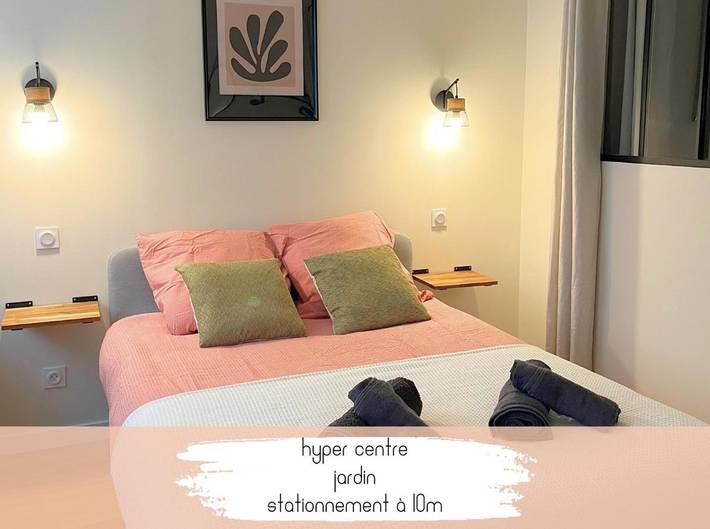 Appartement de vacances pour 6 personnes, avec jardin et balcon