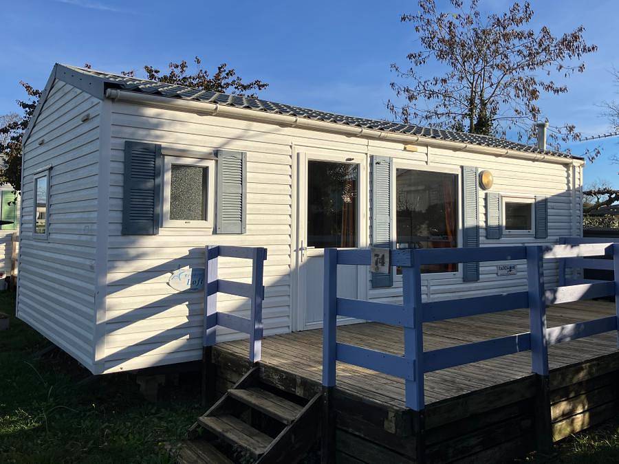 Camping Carrefour De L'Ardèche - Mobilhome 4 personnes - Rapid-home - 2 chambres in Saint-Remèze, Privas