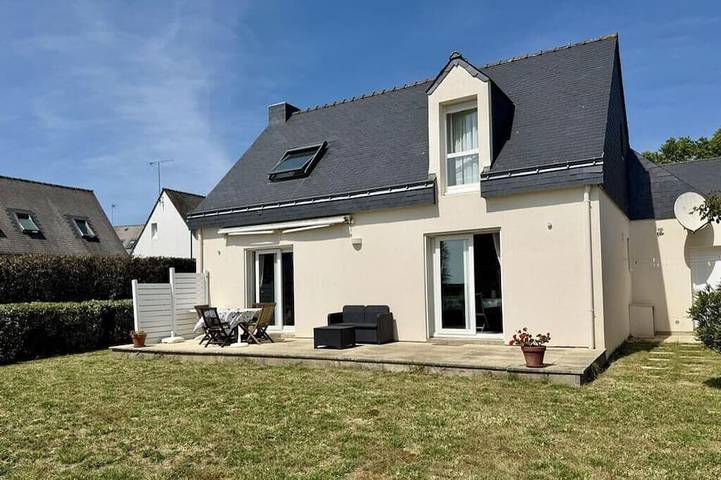 Ferienhaus für 6 Personen, mit Terrasse und Garten, mit Haustier